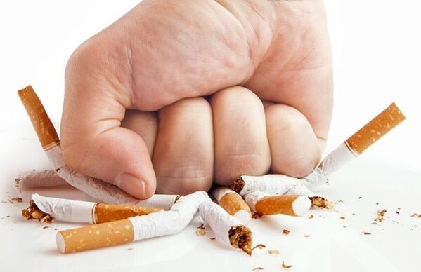 Κόψτε το κάπνισμα, μετά από το οποίο εμφανίζονται αλλαγές στο σώμα